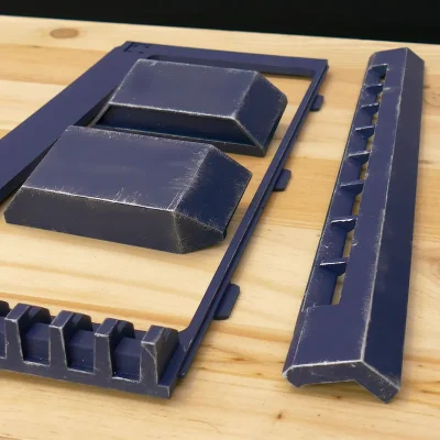 Acabado final de las partes de la CORSAIR 680X