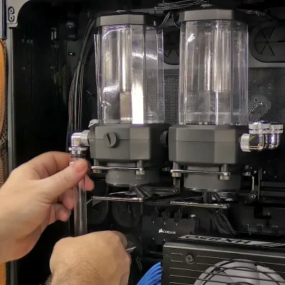 Instalacion de los tubos de los depositos