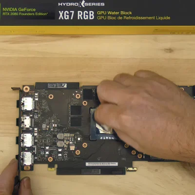 Limpieza de la pasta termica de la GPU