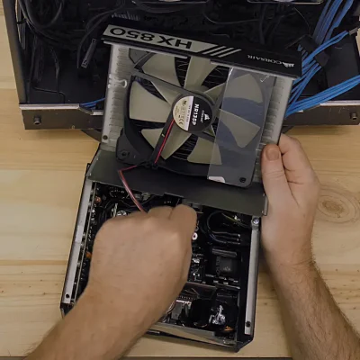Modificacion de la fuente CORSAIR HX850