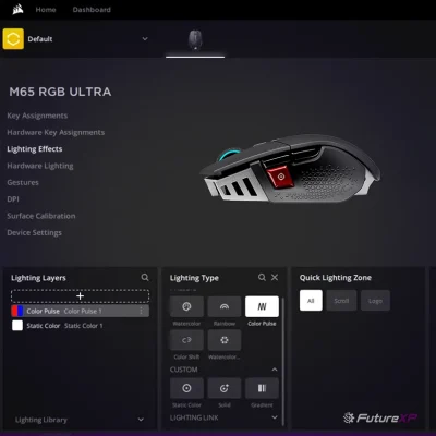 iCUE CORSAIR M65 RGB ULTRA