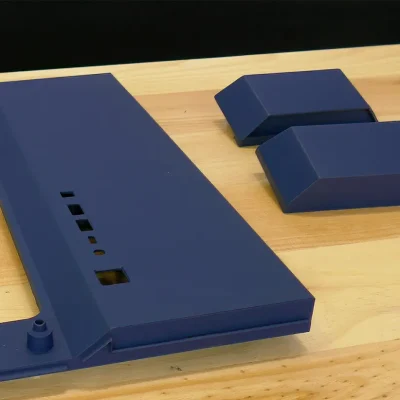 Partes de la 680X con la pintura base