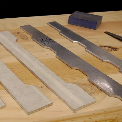 Pasos hasta el acabado final de los escudos de aluminio