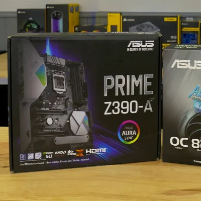 Placa base usada en el PC Modding de Call of Duty