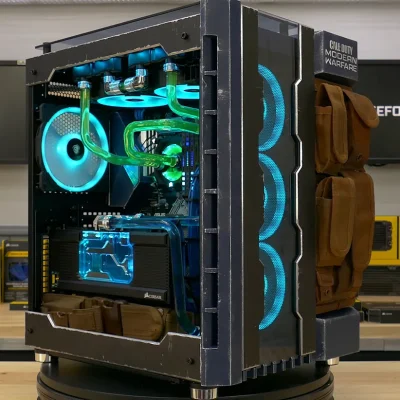 Vista lateral del Modding de COD