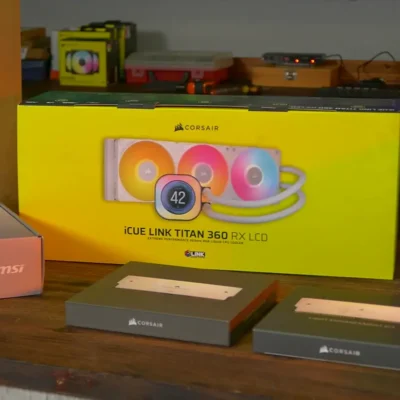 Refrigeración líquida iCUE LINK TITAN 360 RX LDC