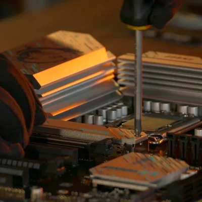 Quitar el disipador de SSD