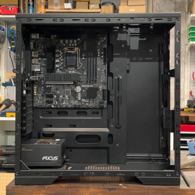 Chasis durante el montaje