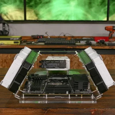 Espacio entre los radiadores y la placa base