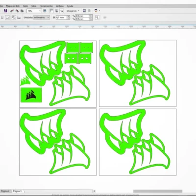 Plano de piezas del ordenador custom Z1