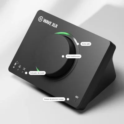 Detalle de los controles del Wave XLR MK.2