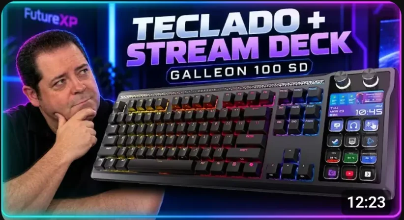 Video sobre el Galleon 100 SD en el canal de Future XP