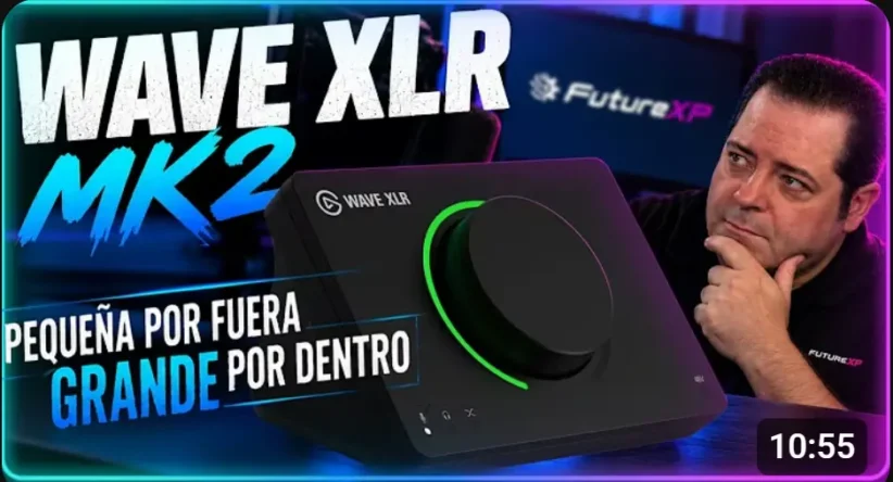 video de Future XP sobre el Wave XLR MK.2 de Elgato