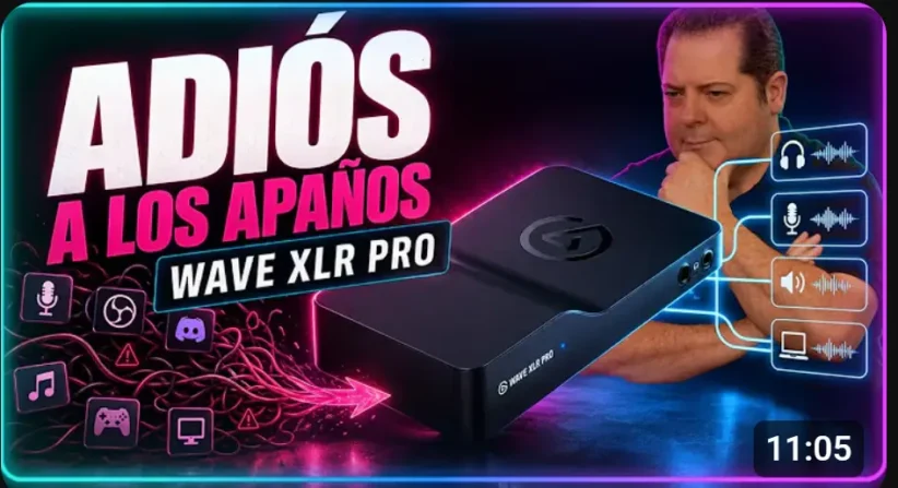 Portada del video sobre el Wave XLR Pro en el canal de Future XP